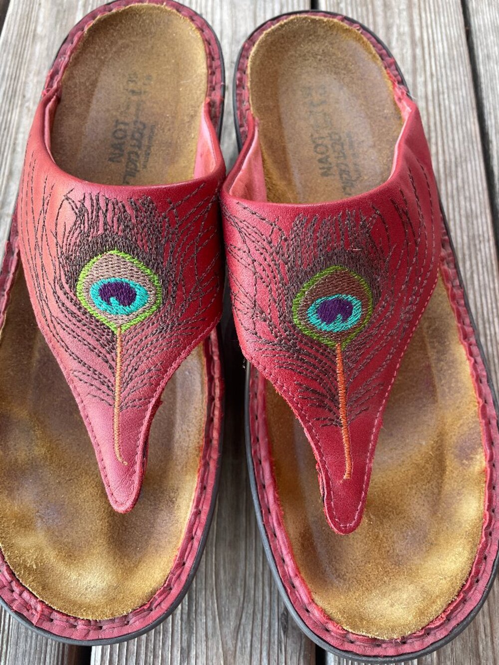 NAOT Embroidered Sandals